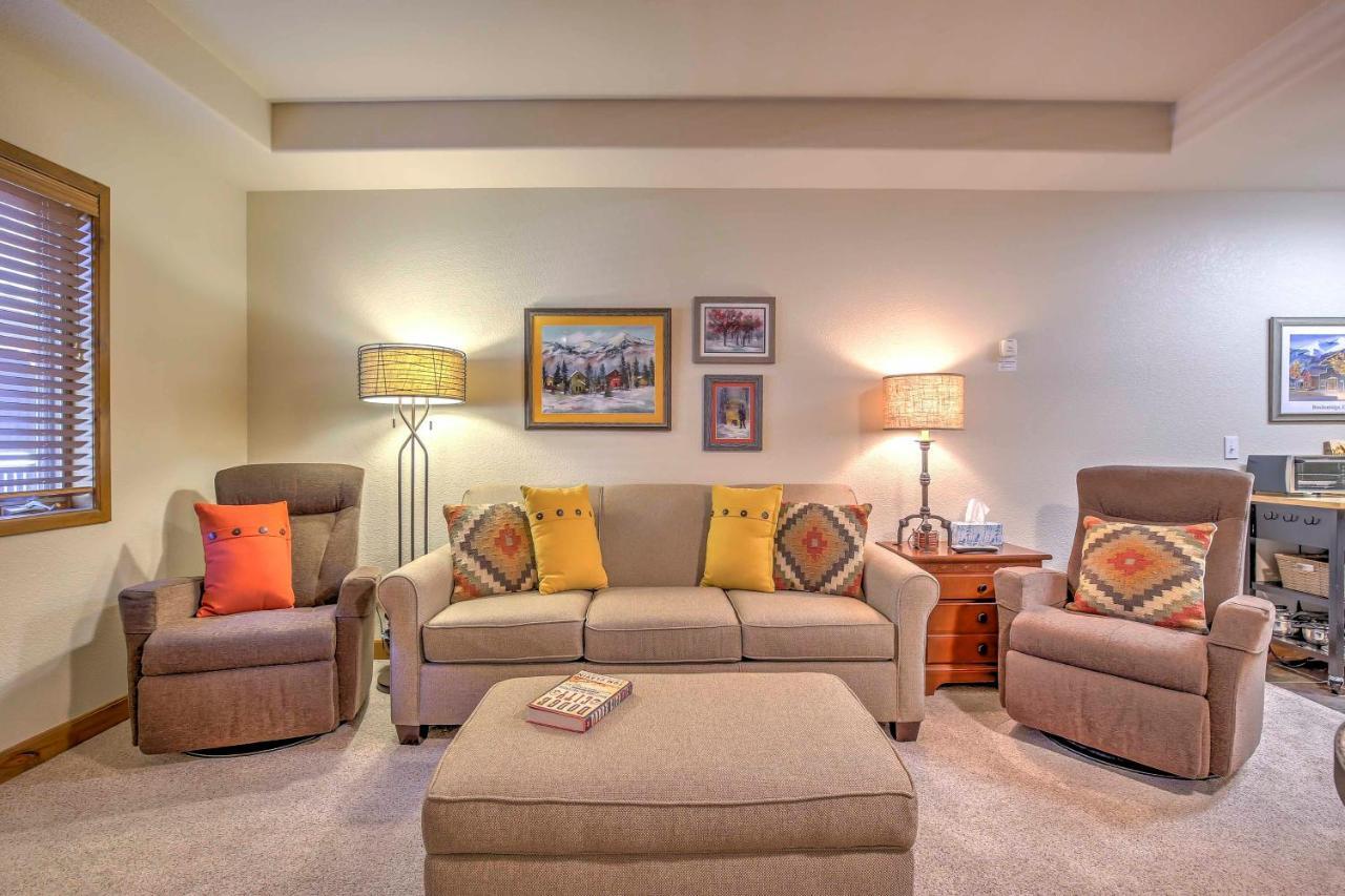 Breck Studio With Hot Tub Access, Walk To Main St! เบรกเคนริดจ์ ภายนอก รูปภาพ
